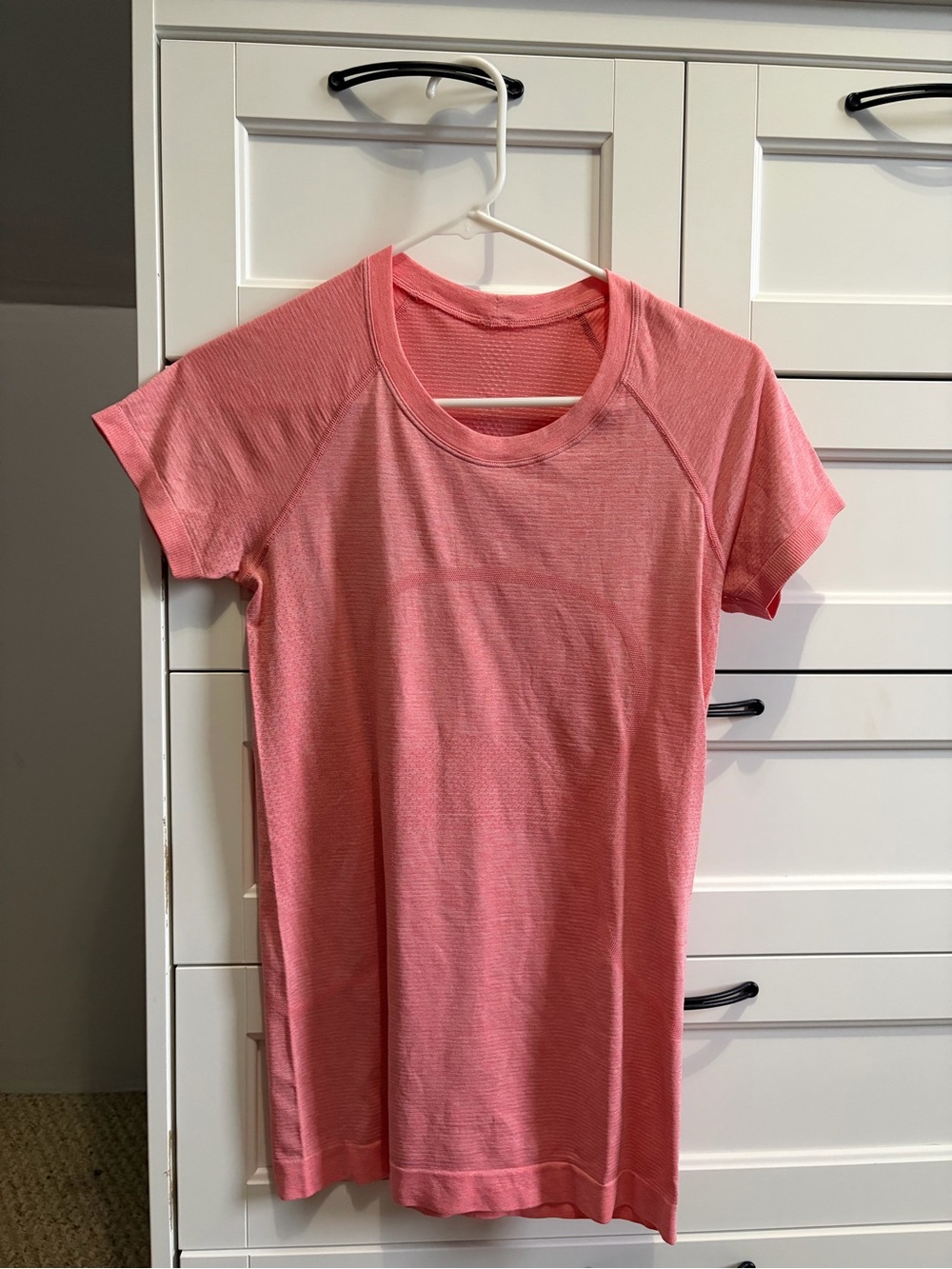 Lululemon Coral Swiftly Tech Short Sleeve